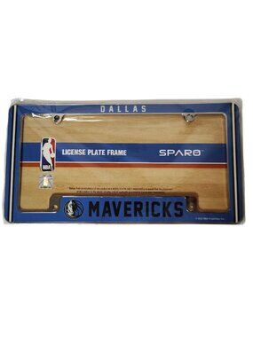 Dallas Mavericks NBA License Plate Frame By Sparo